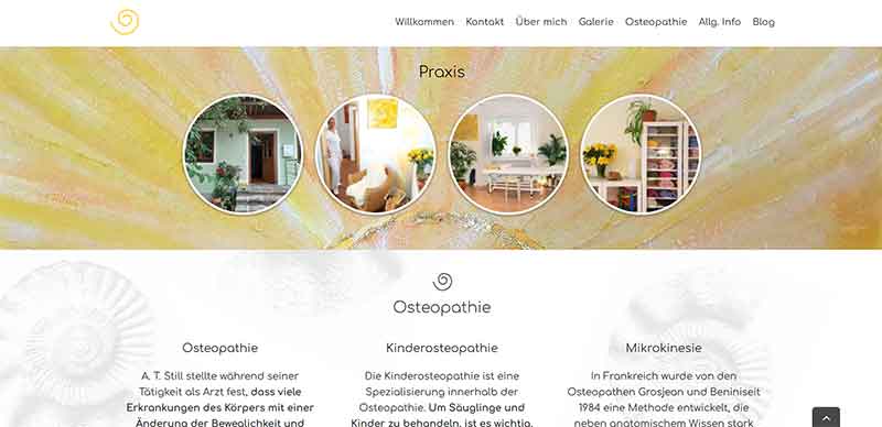 Webdesign Osteopathie